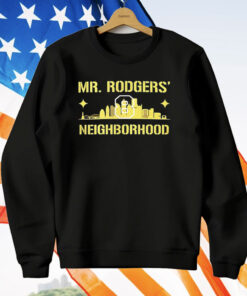 Aaron Rodgers Pittsburgh Steelers Mr.Rogers’ Neighborhood T-Shirt