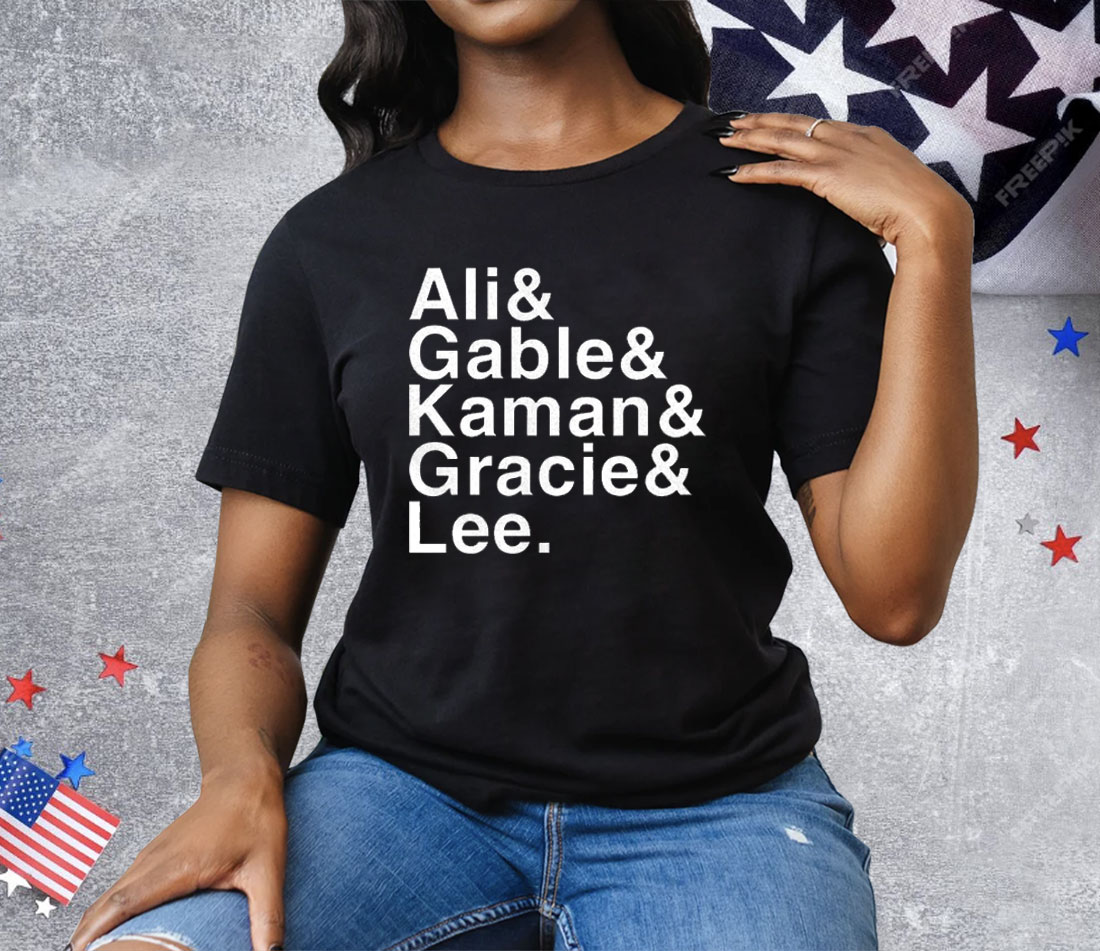 Ali Gable Kaman Gracie Lee Tee Shirt