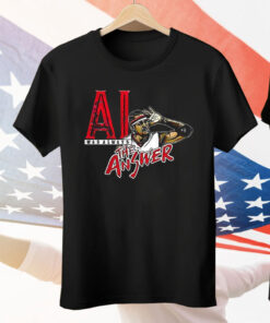 Allen Iverson Philadelphia 76ers Was Always The Answer Tee Shirt