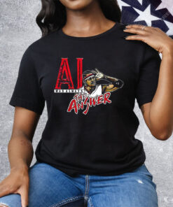 Allen Iverson Philadelphia 76ers Was Always The Answer Tee Shirt