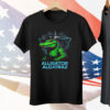 Alligator Alcatraz Neon Cityscape Tee Shirt