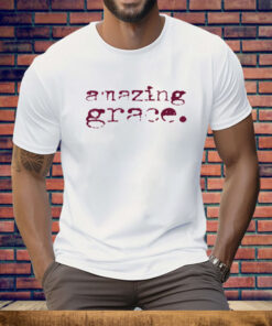 Amazing Grace Christian Quote Vintage Tee Shirt