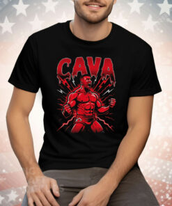 Anth Cava Lightning Art Tee Shirt
