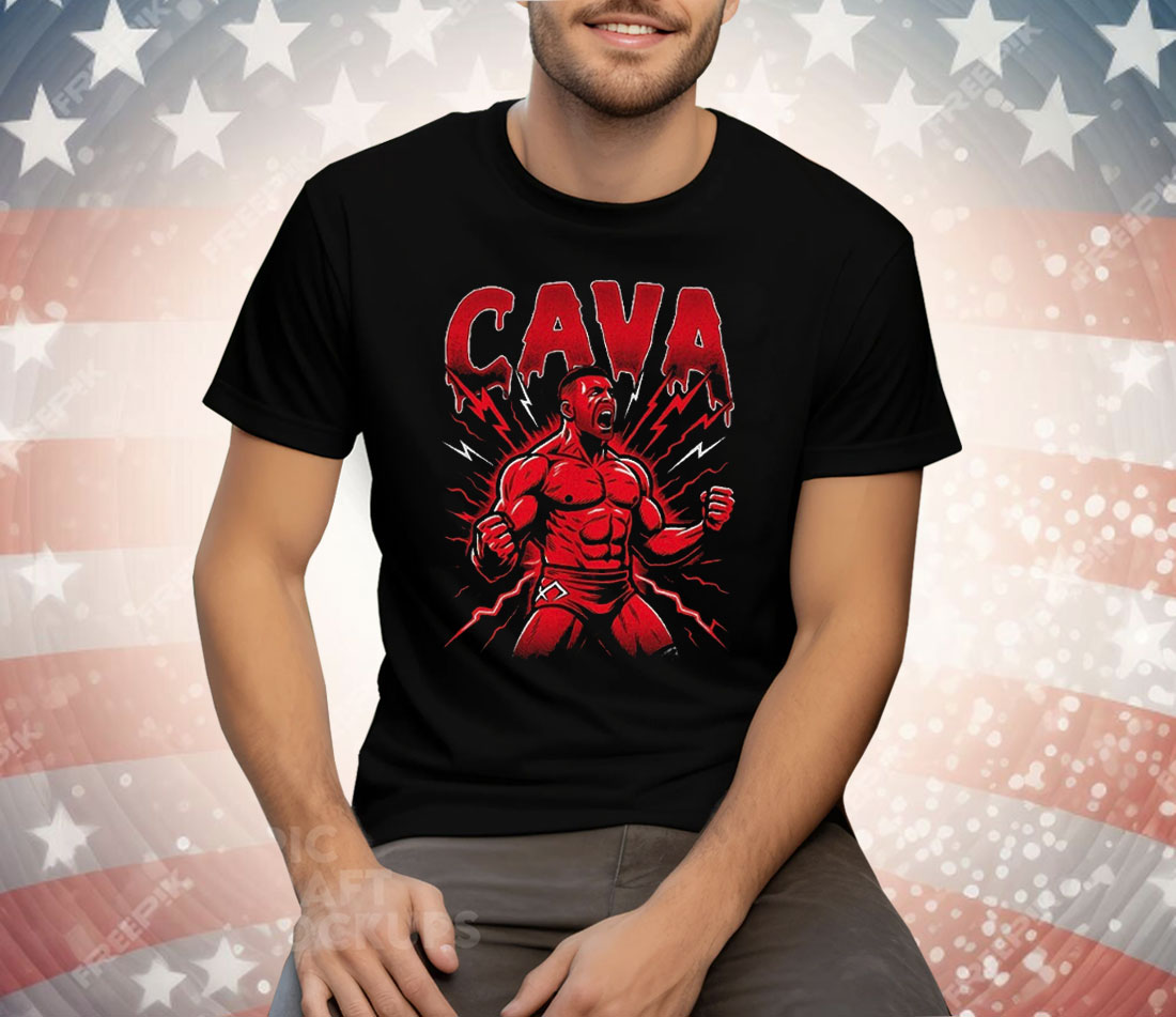 Anth Cava Lightning Art Tee Shirt