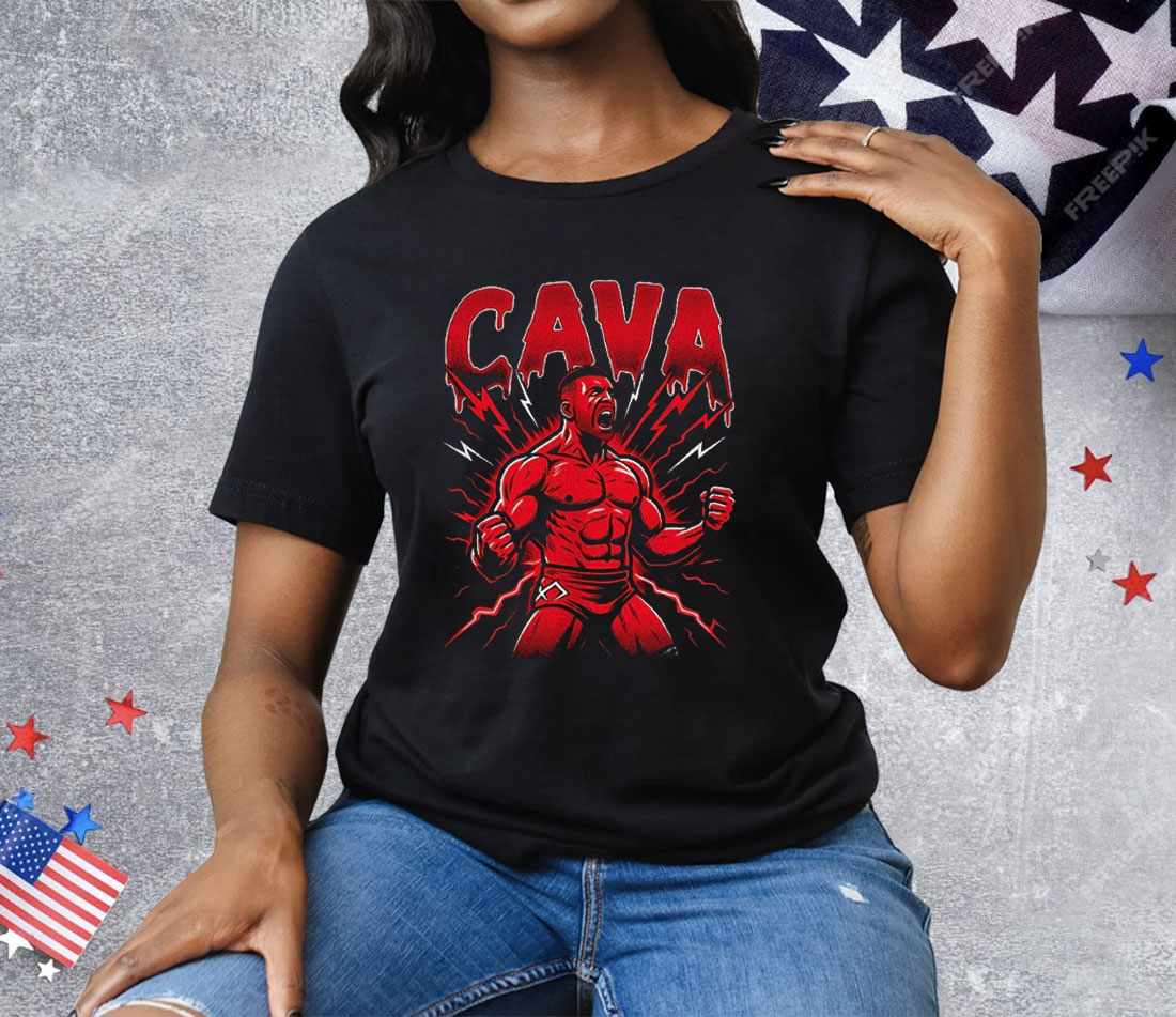 Anth Cava Lightning Art Tee Shirt