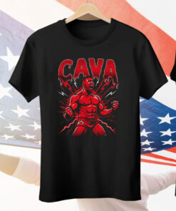 Anth Cava Lightning Art Tee Shirt