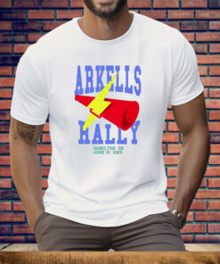 Arkells The Rally 2025 Event Tee Shirt