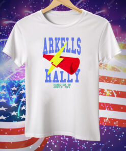 Arkells The Rally 2025 Event Tee Shirt