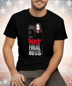 Ava She Is Th NXT Final Boss Tee Shirt