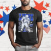 Barry Sanders Detroit Lions Chalked Up Player Graphic T-Shirt