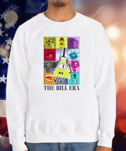 Bill Cipher Gravity Falls X The Eras Tour The Bill Era T-Shirt