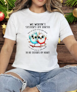 Bird We Weren’t Sisters By Birth But We Knew From The Start We Were Put On This Earth Tee Shirt