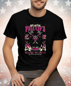 Black Phillip’s Hellfire Tiki Lounge Live Deliciously At The Luau Wouldst Thou Like A Cocktail Tee Shirt
