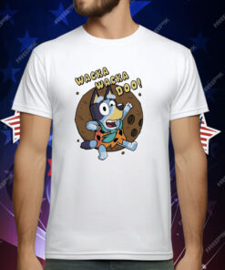 Bluey Fred Flintstone Wacka Wacka Doo T-Shirt