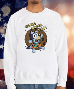 Bluey Fred Flintstone Wacka Wacka Doo T-Shirt