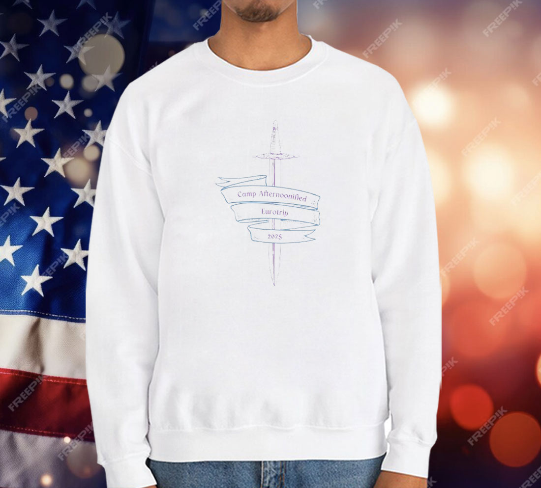 Camp Afternoonified Eurotrip 2025 T-Shirt