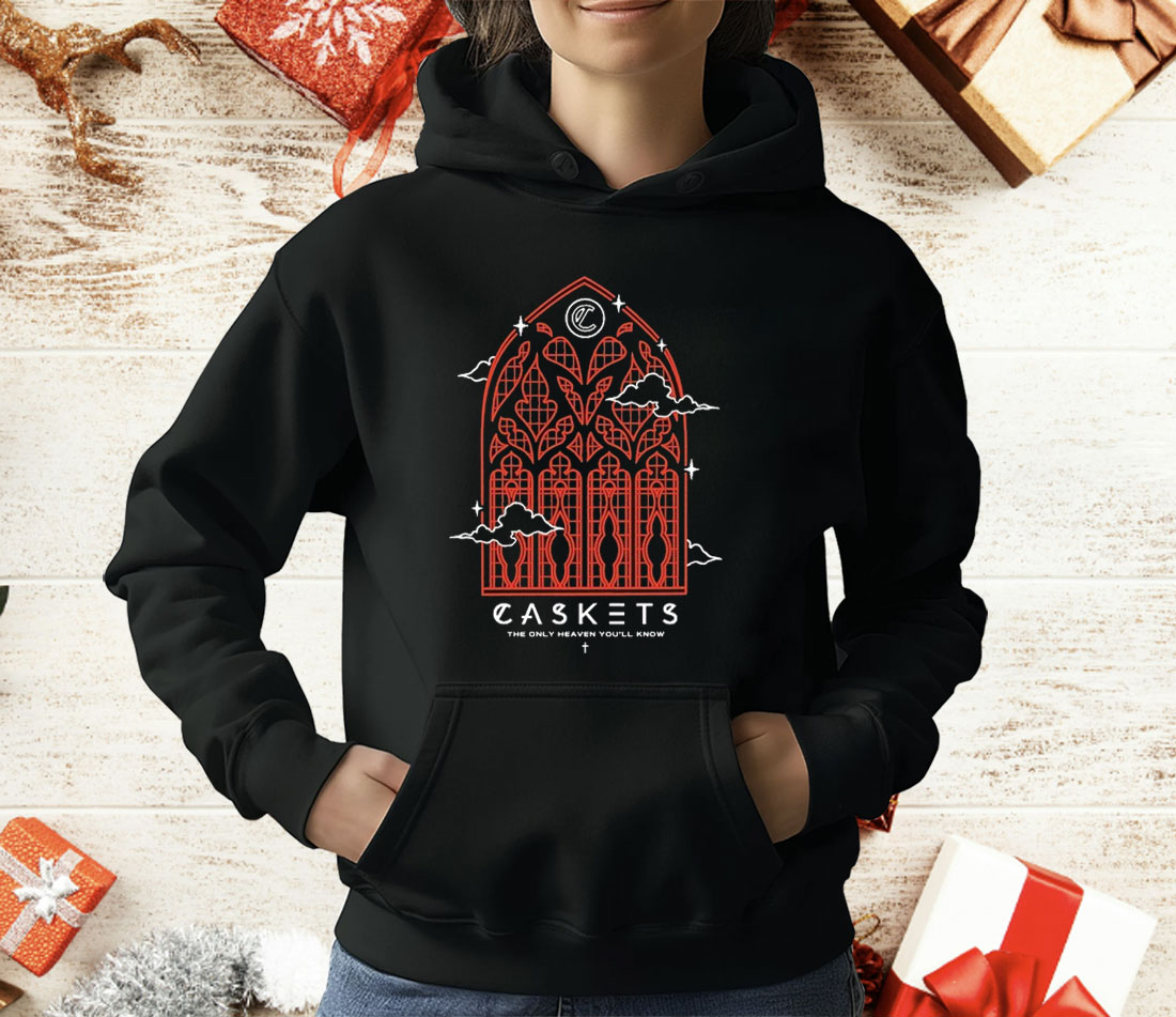 Caskets The Only Heaven You’ll Know Cathedral T-Shirt