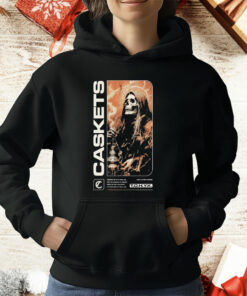 Caskets The Only Heaven You’ll Know Tohyk Leeds Grim Reaper T-Shirt