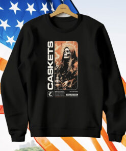 Caskets The Only Heaven You’ll Know Tohyk Leeds Grim Reaper T-Shirt