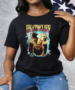 Cat Heathcliff Lightning Tee Shirt