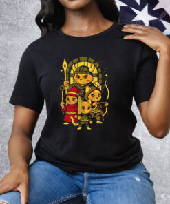 Cats And Dungeons RPG Cats Tee Shirt