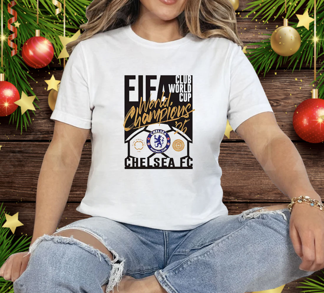 Chelsea FC World Champions Fifa Club World Cup Tee Shirt