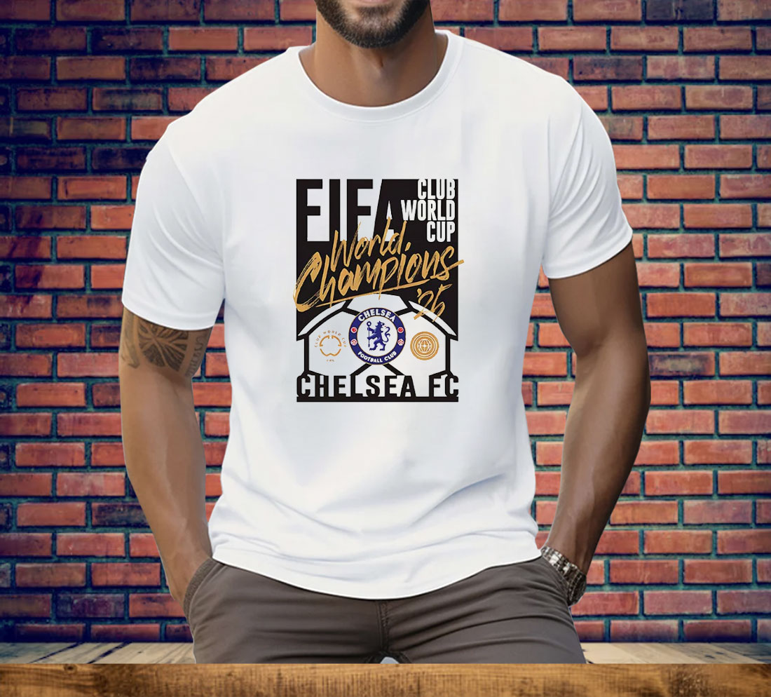 Chelsea FC World Champions Fifa Club World Cup Tee Shirt
