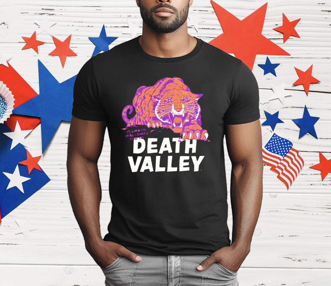 Clemson Tigers Welcomes You To Death Valley T-Shirt