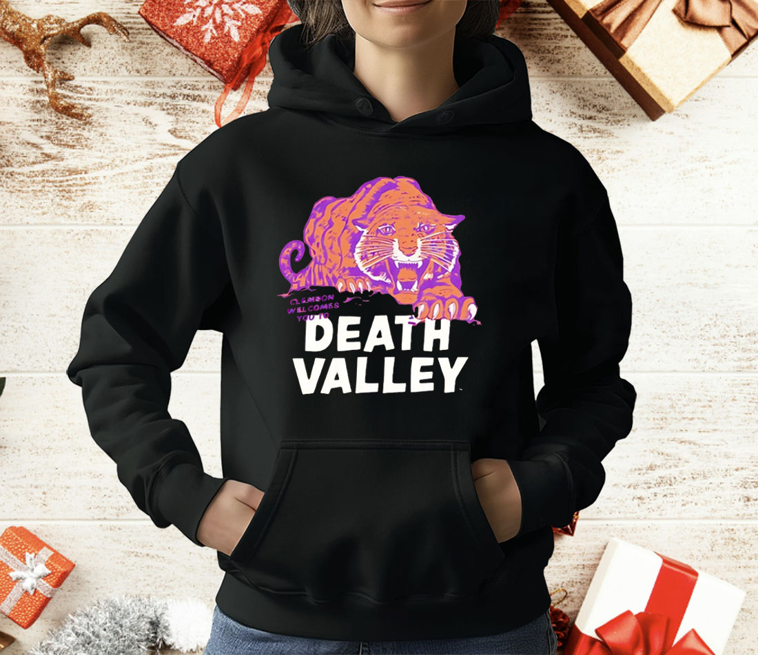Clemson Tigers Welcomes You To Death Valley T-Shirt
