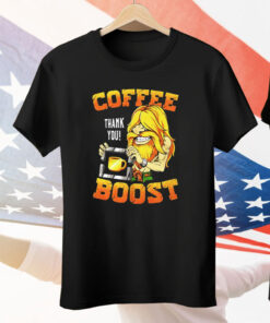 Coffee Boost Thank You Tee Shirt