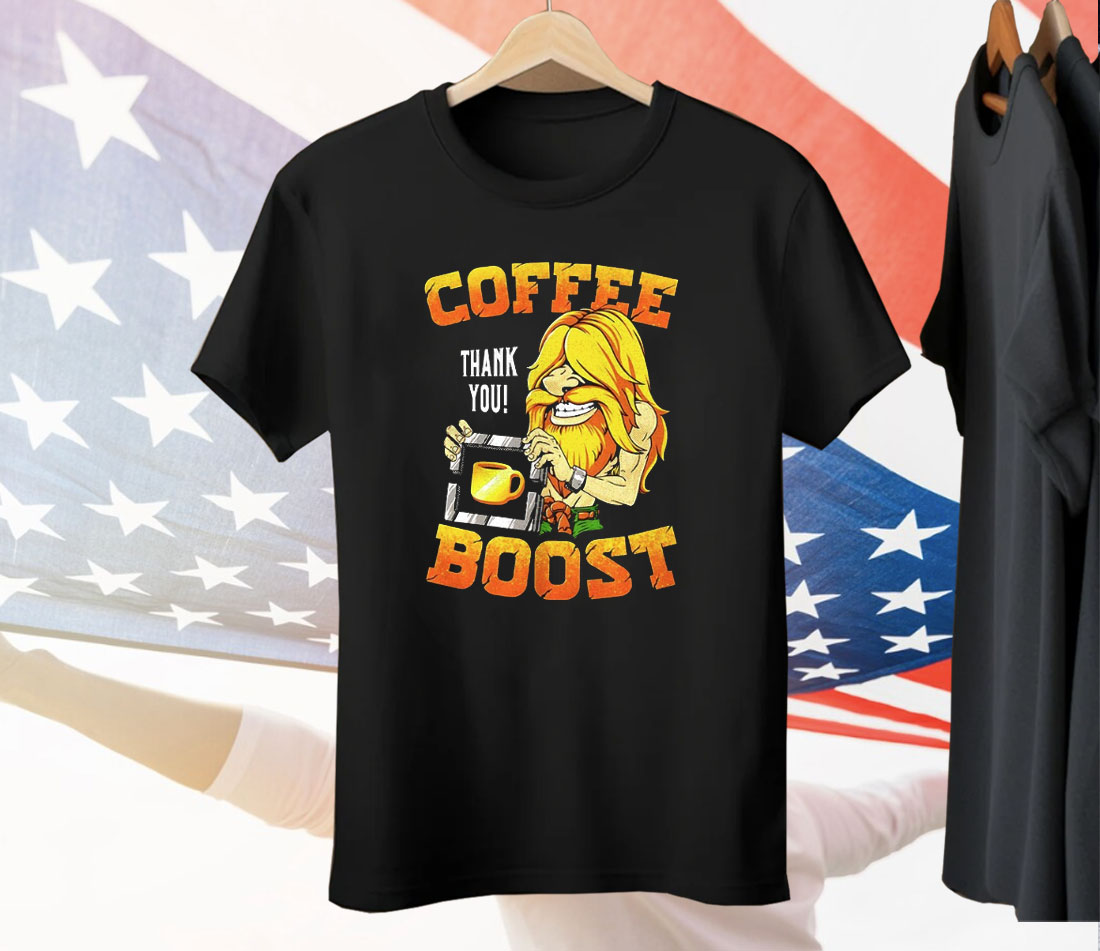 Coffee Boost Thank You Tee Shirt