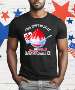 Cool Down In Style Summer Treat Japanese Shaved Ice T-Shirt