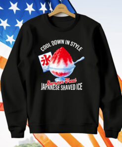 Cool Down In Style Summer Treat Japanese Shaved Ice T-Shirt