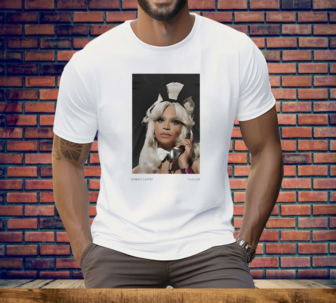 Cowboy Carter Tour 2025 Beyonce Las Vegas Tee Shirt