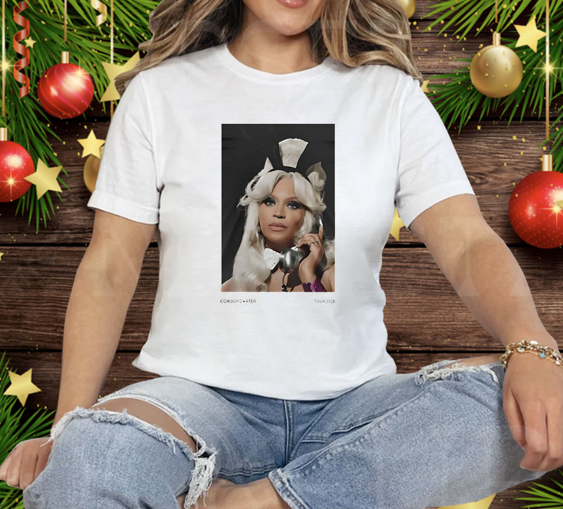 Cowboy Carter Tour 2025 Beyonce Las Vegas Tee Shirt