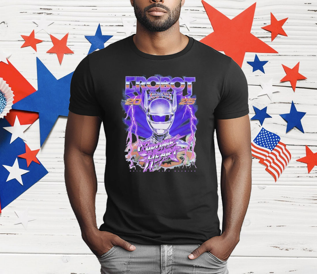 Crobot Cronicles Chrome Heart T-Shirt