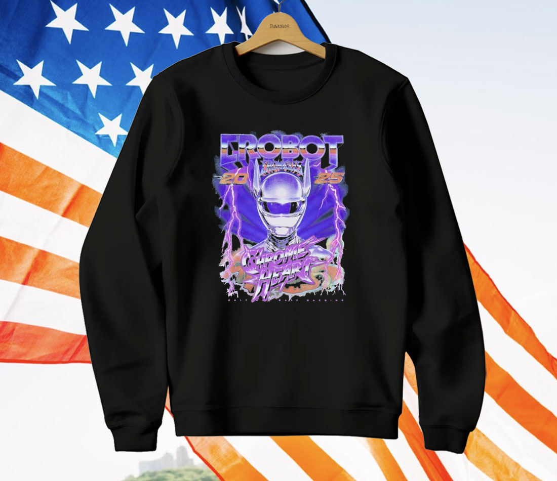 Crobot Cronicles Chrome Heart T-Shirt