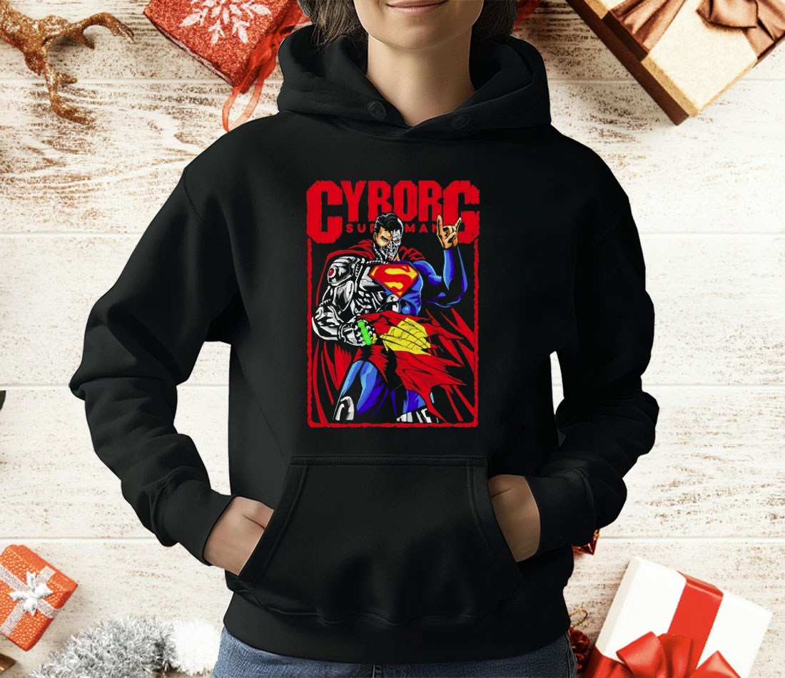 Cyborg Superman Display Of Power T-Shirt