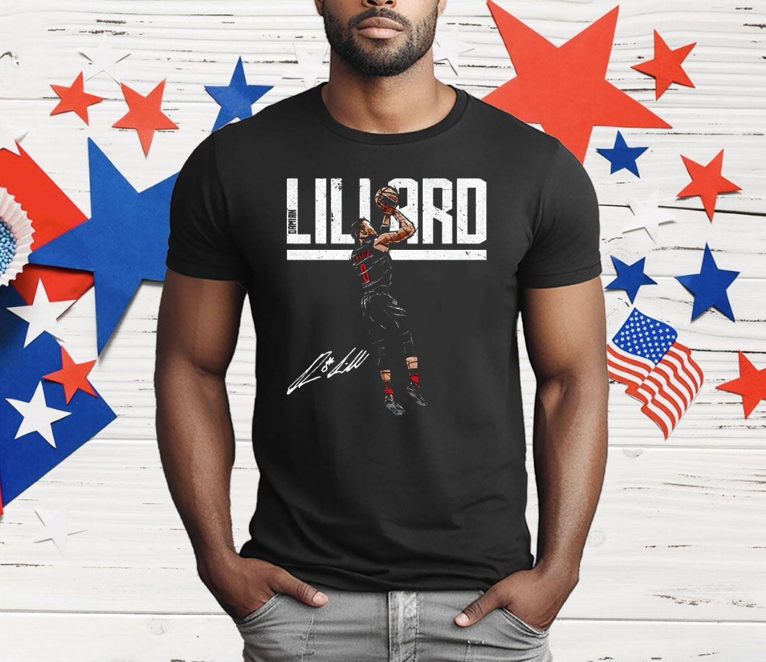 Damian Lillard Portland Trail Blazers Hyper T-Shirt