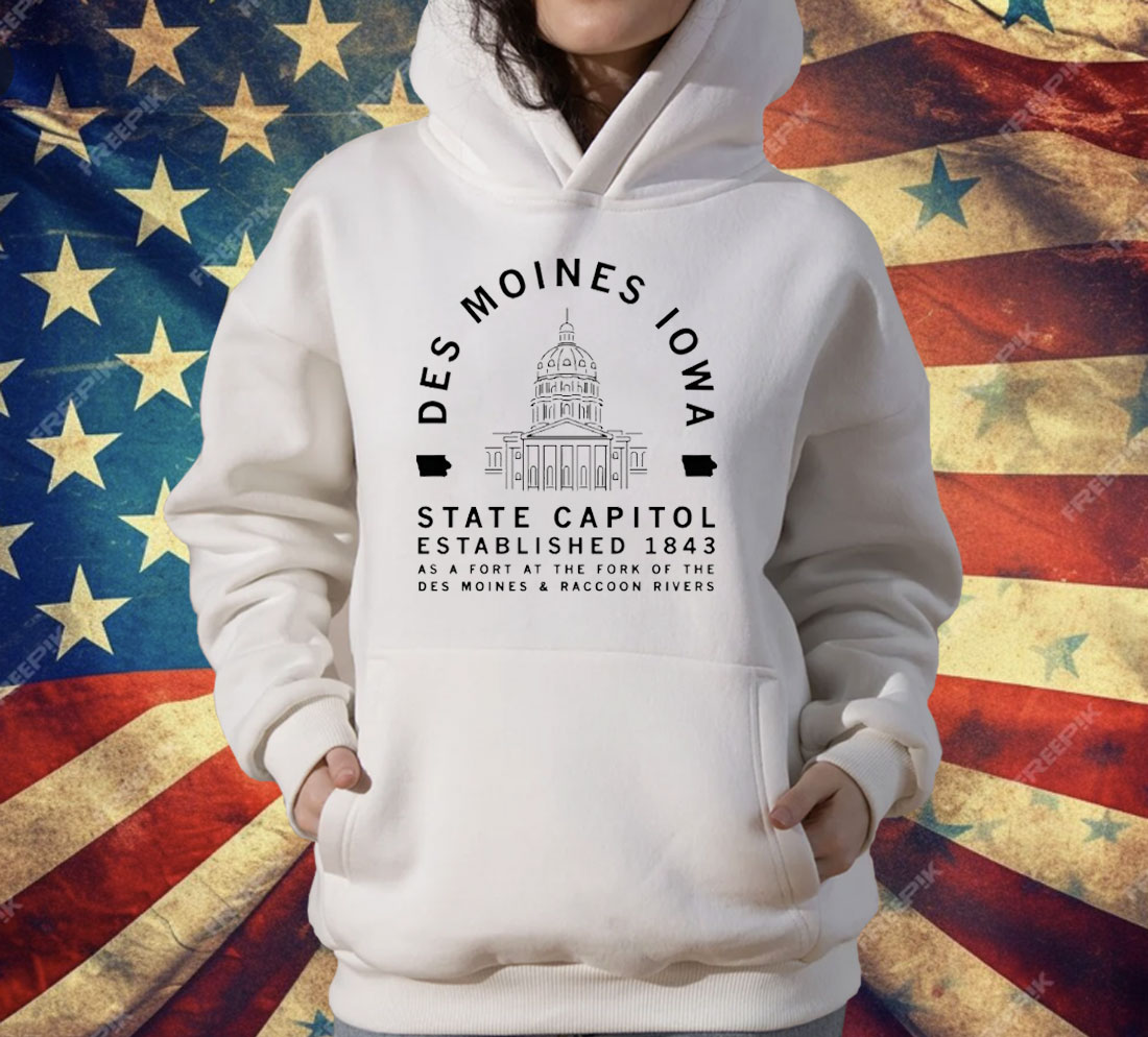 Des Moines Iowa State Capitol T-Shirt