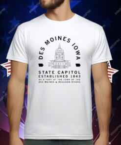 Des Moines Iowa State Capitol T-Shirt