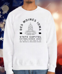 Des Moines Iowa State Capitol T-Shirt