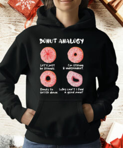 Donut Analogy Let’s Just Be Friends T-Shirt