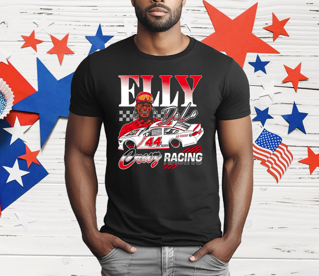 Elly De La Cruz Cincinnati Reds Racing T-Shirt