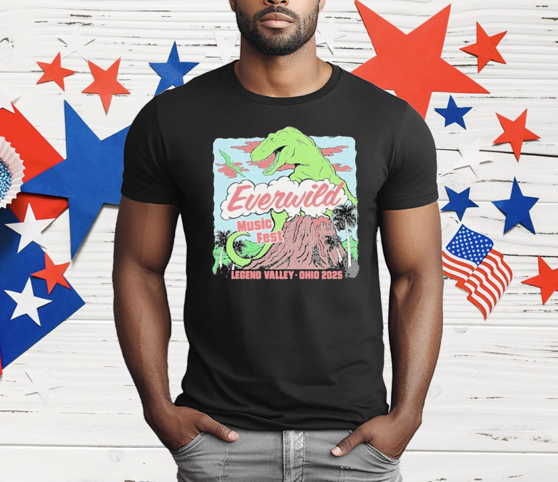 Everwild Music Fest Legend Valley Ohio 2025 T-Shirt