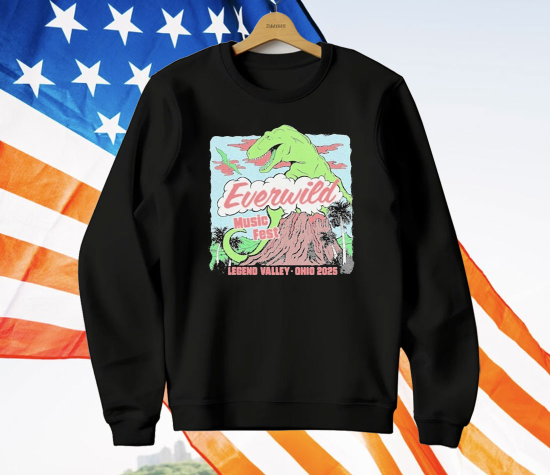 Everwild Music Fest Legend Valley Ohio 2025 T-Shirt