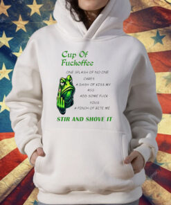 Frog Cup Of Fuckoffee One Splash Of No One Cares T-Shirt
