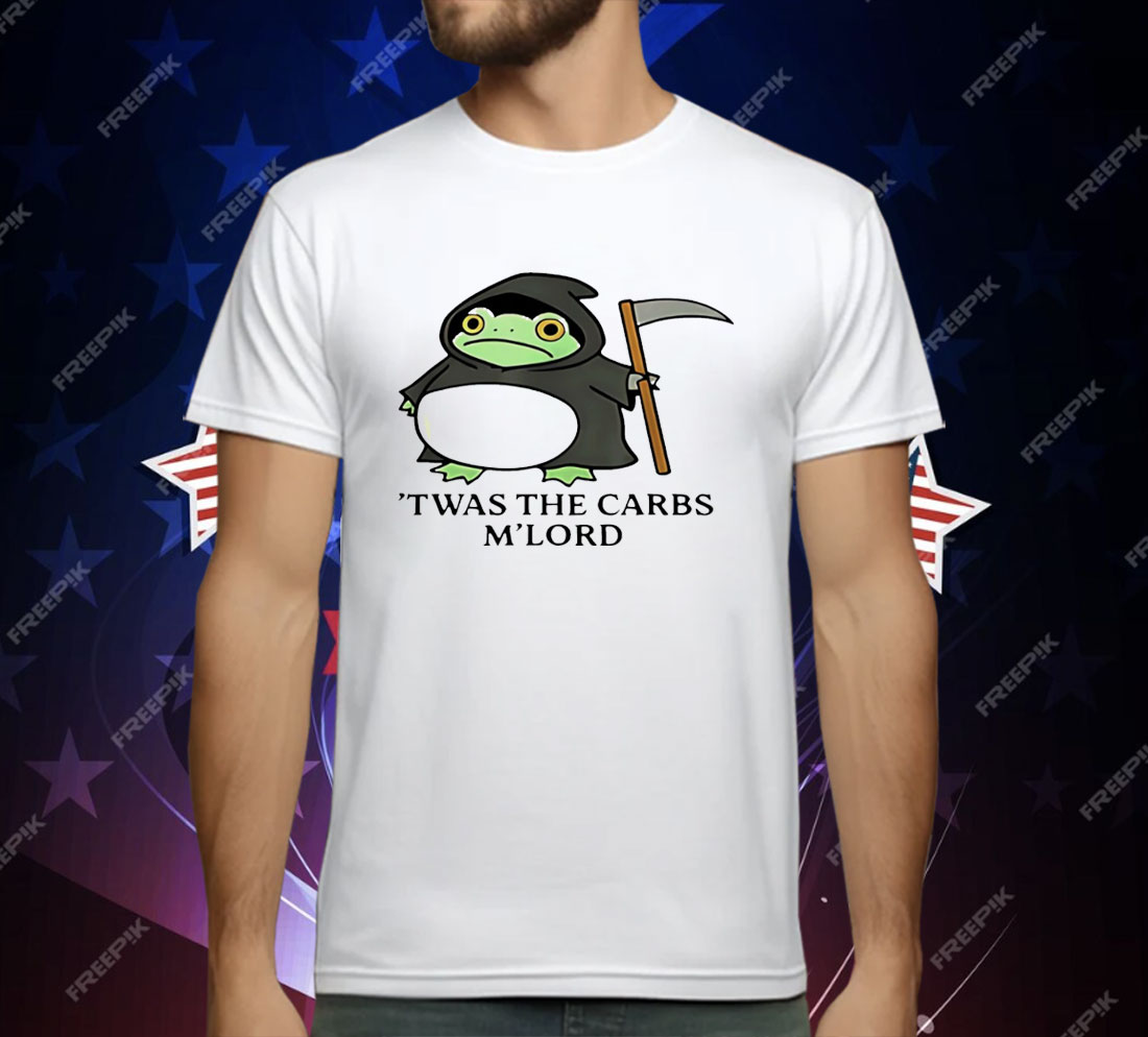 Frog Of Death Twas The Carbs M’lord T-Shirt