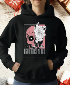 From Ashes To New Deadbloom Skull T-Shirt