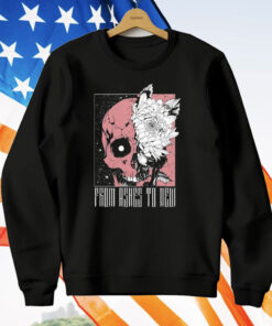 From Ashes To New Deadbloom Skull T-Shirt